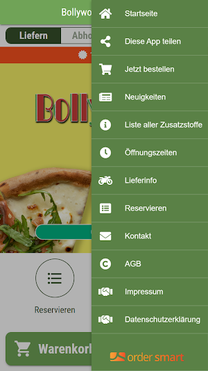 Bollywood Restaurant Screenshot 2