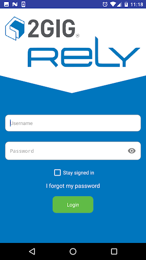 2GIG Rely Screenshot 1