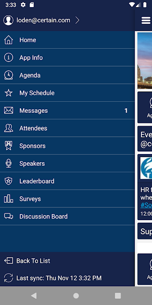TCB Meet Screenshot 2