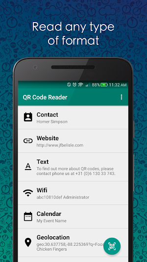 QR Code Reader: Scan any QR &  Screenshot 0