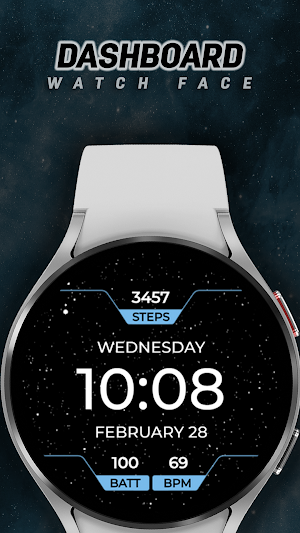 Dashboard Animated Watch Face Screenshot 0