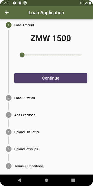 TANDIZA FINANCE Screenshot 1