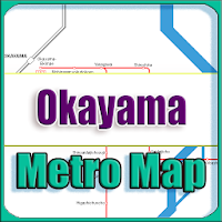 Okayama Japan Metro Map Offline