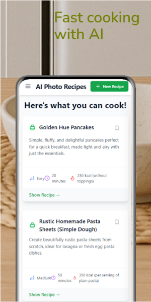 AI Photo Cooking Recipes Screenshot 3