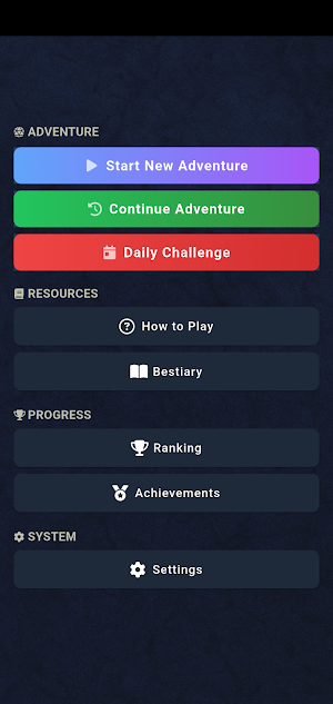 Destiny Dice: Story RPG Screenshot 0
