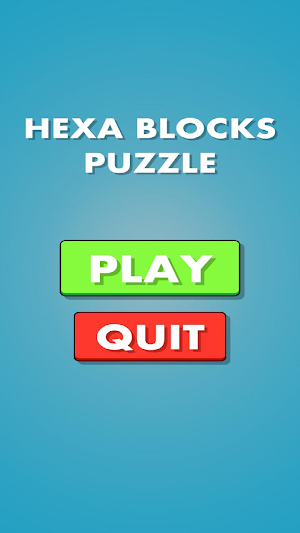 Hex-Block Puzzles offline game Screenshot 0