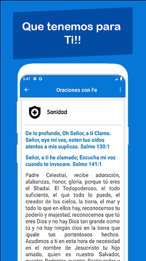 Oraciones con Fe para Dios Screenshot 3