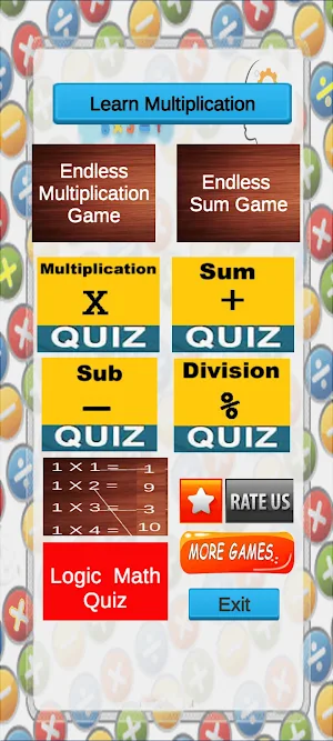 King of Math Quiz learn & play Screenshot 0