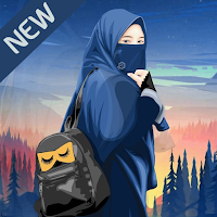 Cartoon Muslimah Wallpaper HD