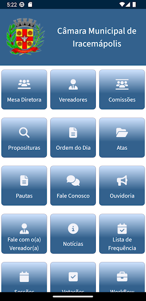 Câmara Municipal Iracemápolis Screenshot 0