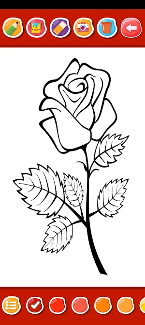 Flower Coloring Book Screenshot 3