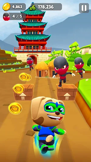 Panda Hero Run Game Screenshot 2