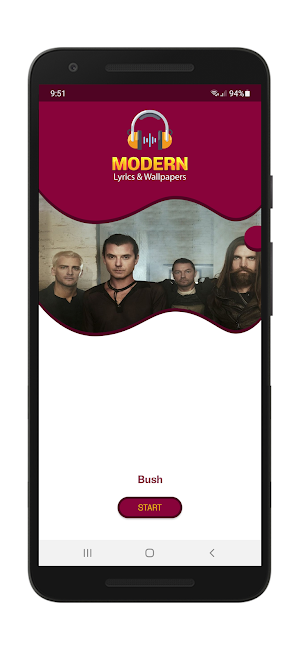 Bush Lyrics & Wallpapers Screenshot 0