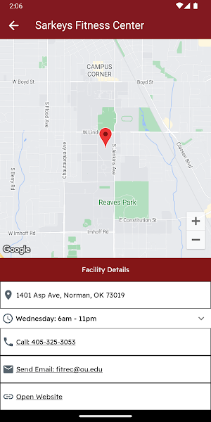 OU Fitness and Recreation Screenshot 2