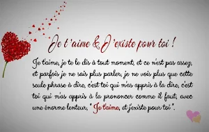 Je t'aime mon amour Screenshot 1