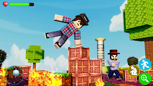 Parkour Craft Sky World Party Screenshot 2