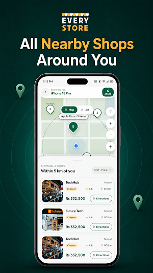 Everystore - All Nearby Shops Screenshot 1