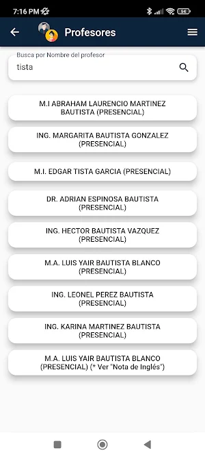 IngenieriaTracker Screenshot 1
