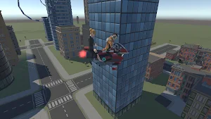 Flying Motorcycle 3D Jet Taxi Screenshot 2
