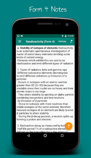 KCSE Chemistry Form 1-4 (Notes + Topical + Papers) Screenshot 2