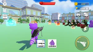 Raccoon Shooting Sandbox Screenshot 2