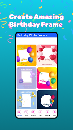 Birthday Photo Frames Screenshot 1