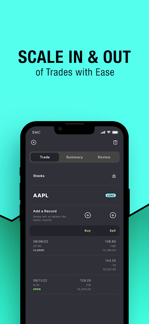 Leaprr - Trading Journal Screenshot 3