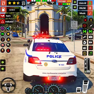 Police Car Games 3D Simulator Screenshot 0