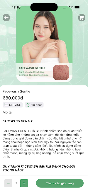 W FACEWASH Screenshot 3