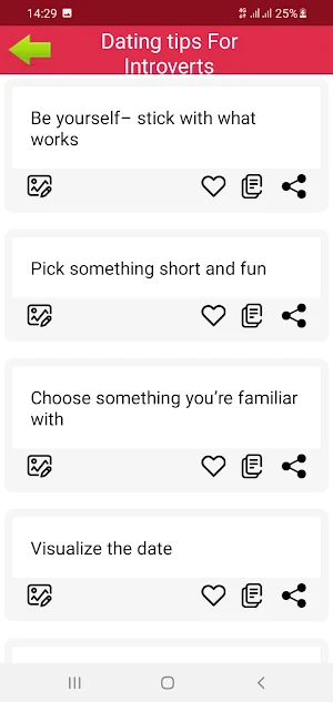 Dating Tips Screenshot 2
