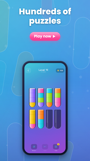 sort.pit · Water Sort Screenshot 1