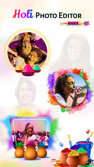 Holi Photo Editor Screenshot 0