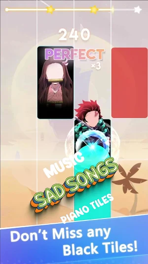 Sad Songs Piano Tiles Screenshot 3
