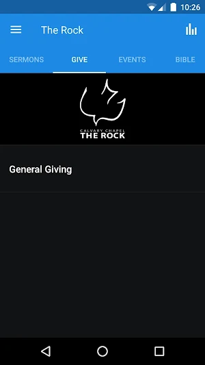 The Rock App Screenshot 1