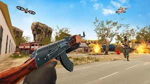 FPS 3D Commando Shooting Game Screenshot 2