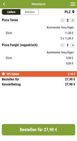 Imren Burger und Pizza Screenshot 1