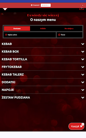 Bafra Kebab Ostrów Mazowiecka Screenshot 2