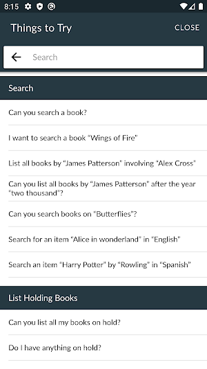 Parks Libro Screenshot 2