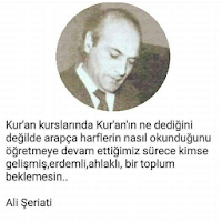Ali Şeriati Sözleri