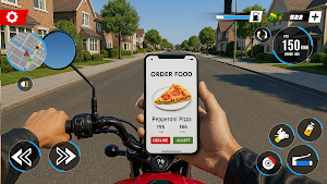 Pizza Delivery Rider Simulator Screenshot 1
