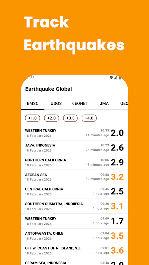 Earthquake Global Screenshot 0