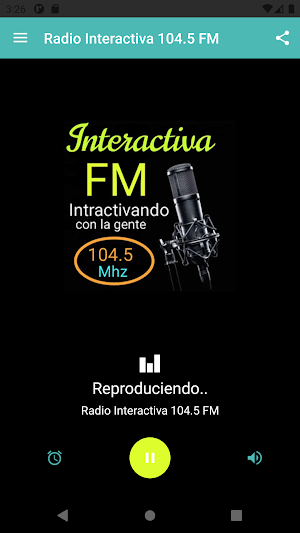 Radio Interactiva 104.5 FM - 25 de Diciembre Screenshot 1