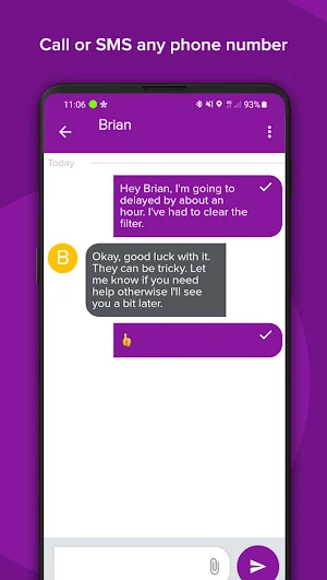 PATT - Pivotel App for Talk and Text Screenshot 3