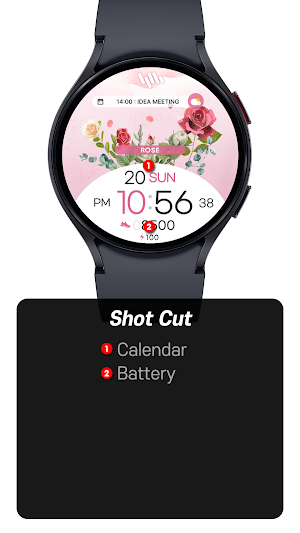 SamWatch Flower 2024 Rose Screenshot 2