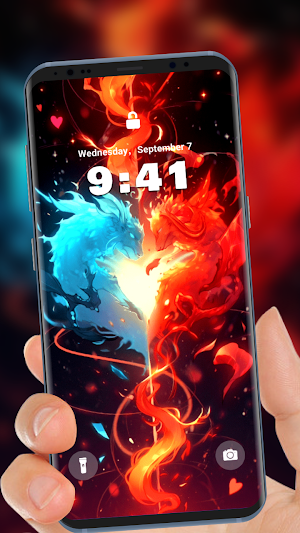 Homescreen: Wallpapers, AI art Screenshot 2