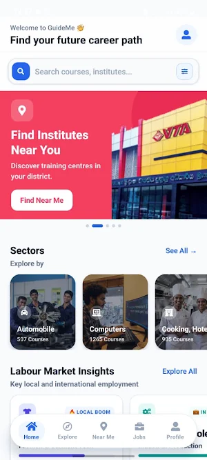 GuideMe LK Screenshot 1