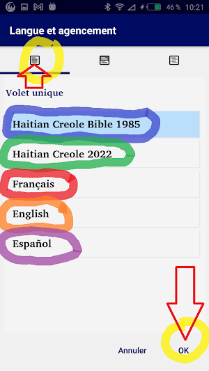Haitian Creole Français Engl Screenshot 2
