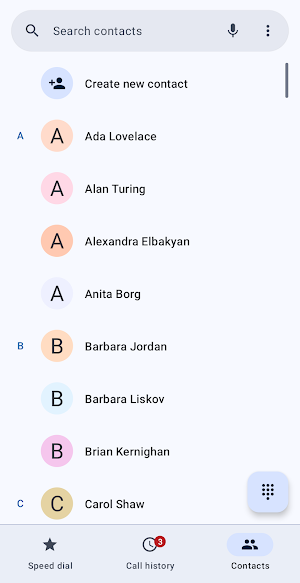 Phone and Dialer (Offline) Screenshot 3