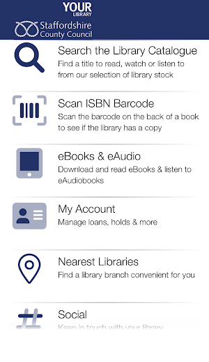 Staffordshire Libraries Screenshot 0