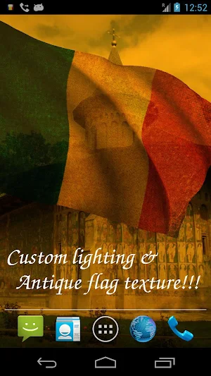 Romania Flag Live Wallpaper Screenshot 3